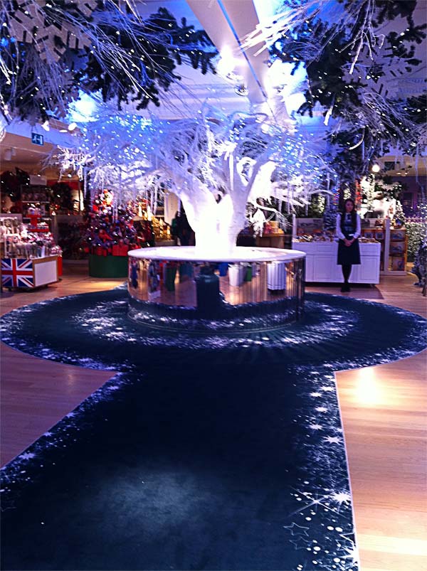 Ковровая дорожка Welcome to Christmas World с парным круглым ковром
